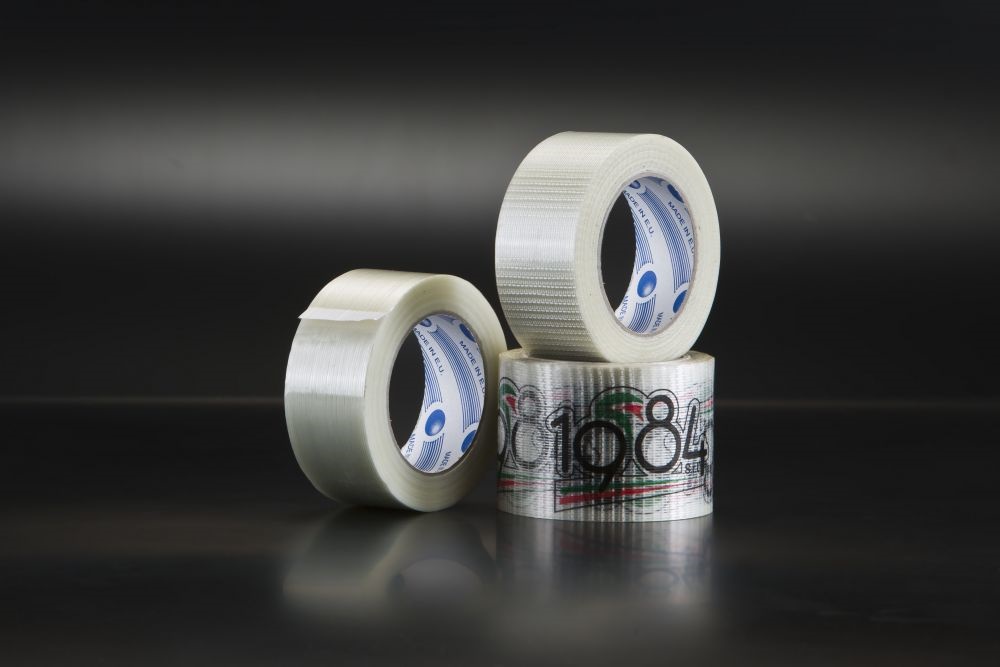 Nastro adesivo rinforzato e tramato